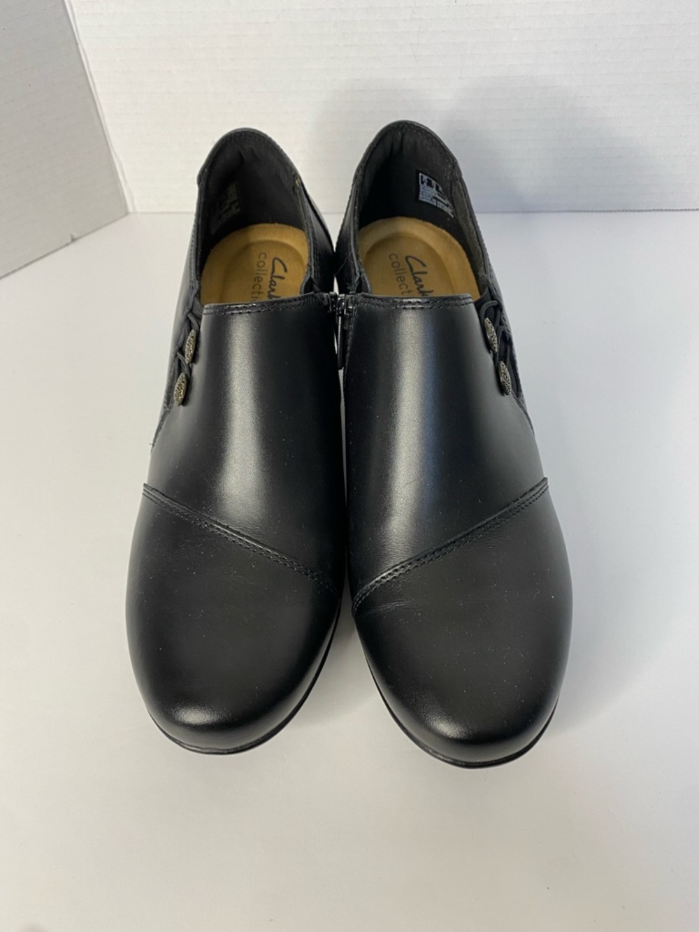 Clarks leather Emilie Warren booties - Picture 4 of 7